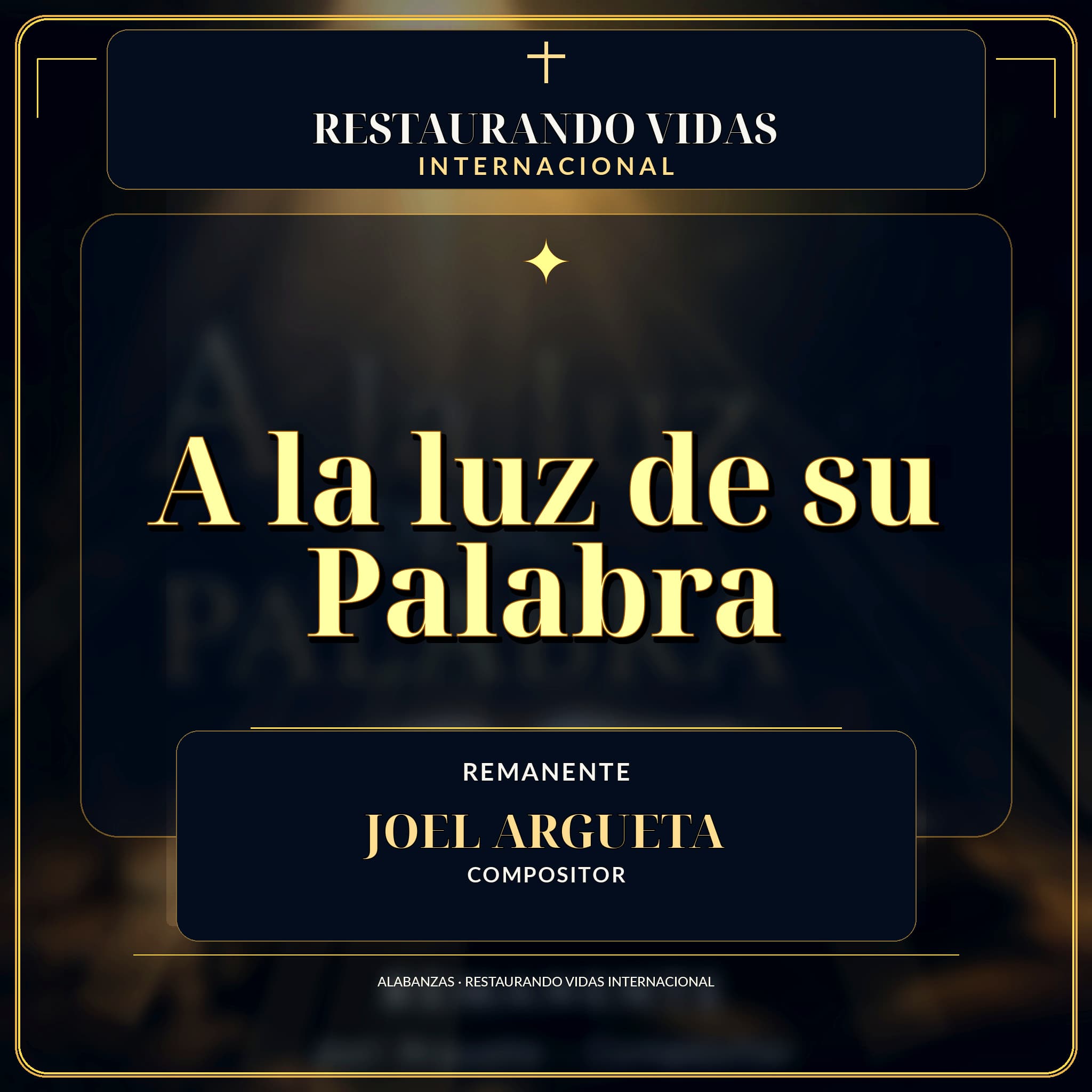 Portada de A la Luz de Su Palabra