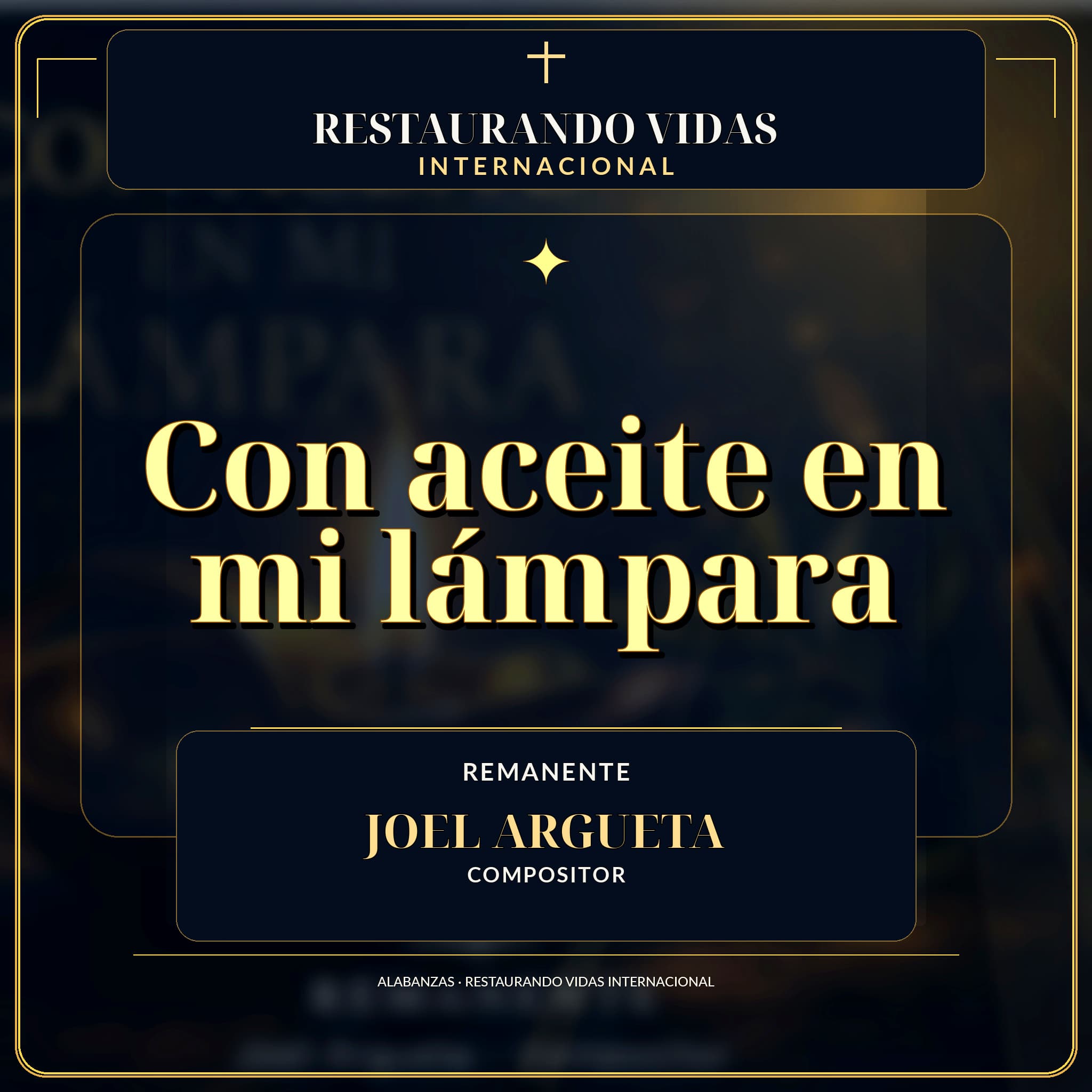 Portada de Con Aceite en Mi Lámpara